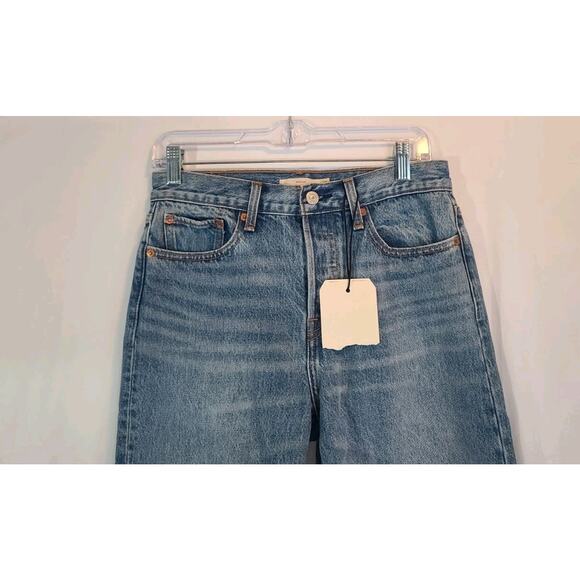 New w Tag Levi's Premium Wedgie Button Fly Womens Jeans 27 - Picture 2 of 9